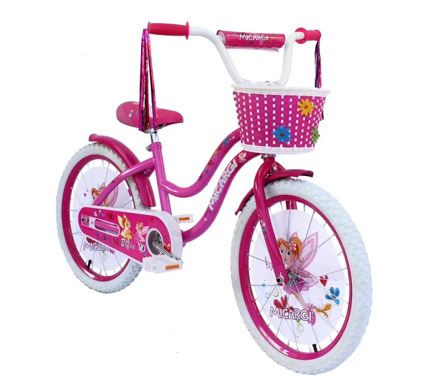 Bike Pink 20 in white 20"