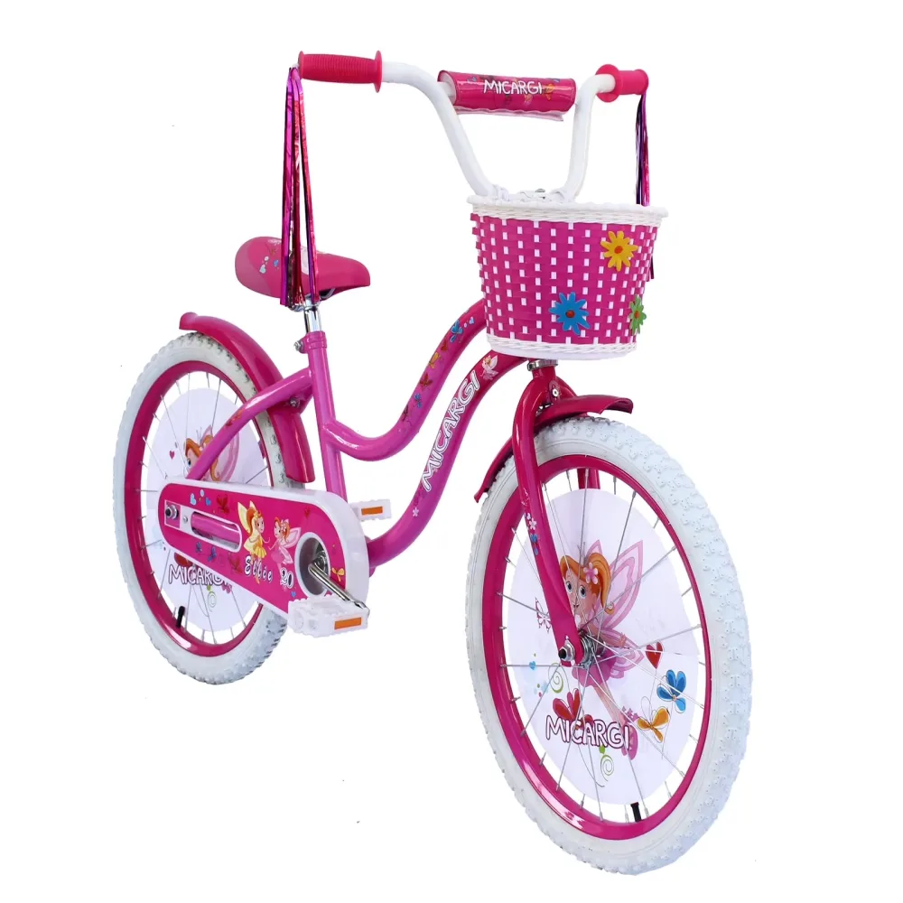 Bike Pink 20 in white 20"