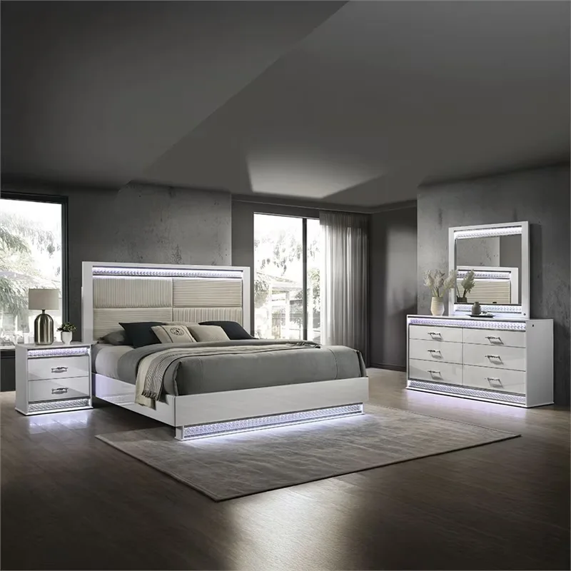 Bedroom led white 77"