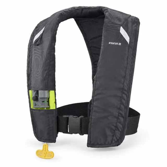 Life Jacket black 56 inches 35 pounds