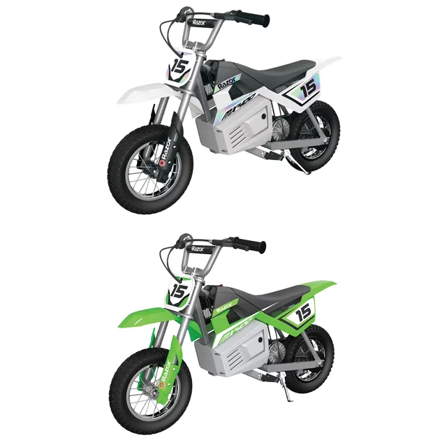 Bike white green 2 pack
