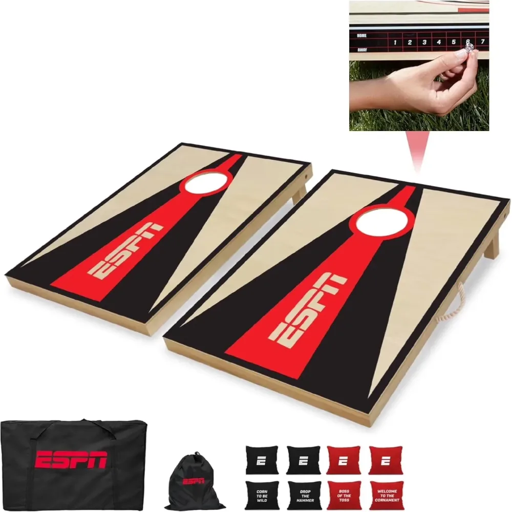 Bag 3 feet black red