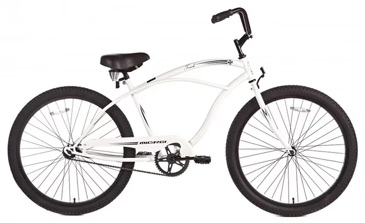 Cruiser Bike 26" white 18.5"