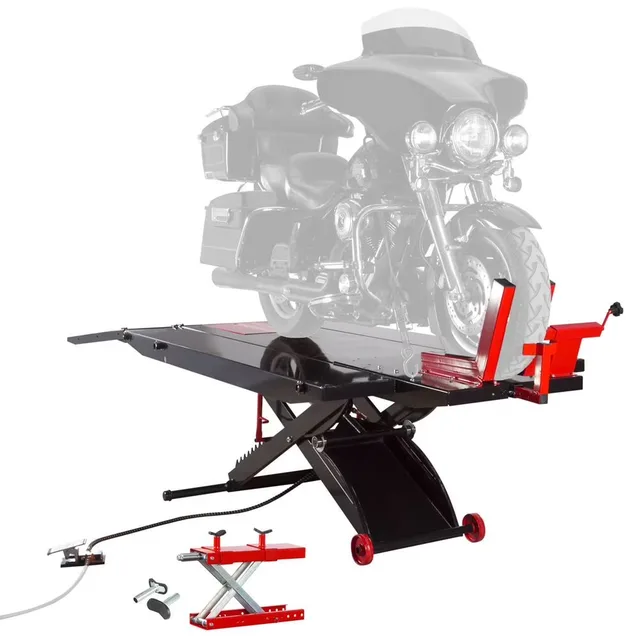 Motorcycle black 7in 31.25in