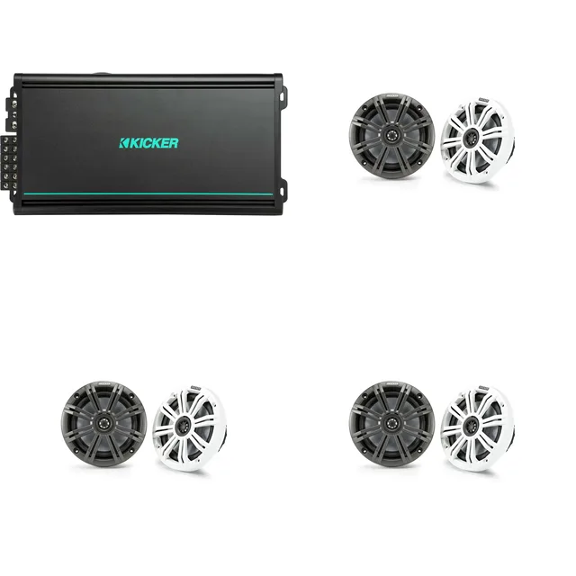 Speaker 3 pair 6.5" 16 inches
