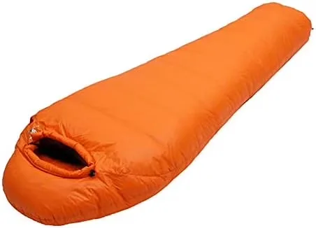 Sleeping Bag 1-3cm insulated orange