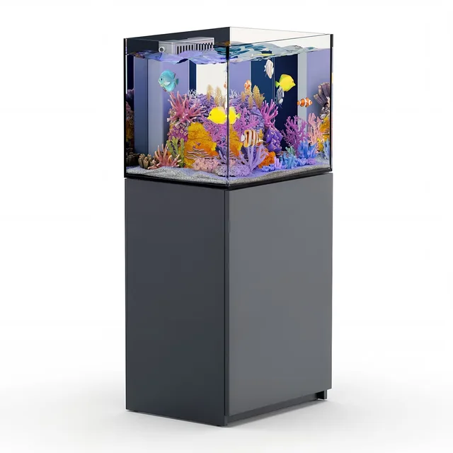 Glass Tank 50 gallon silver 54"