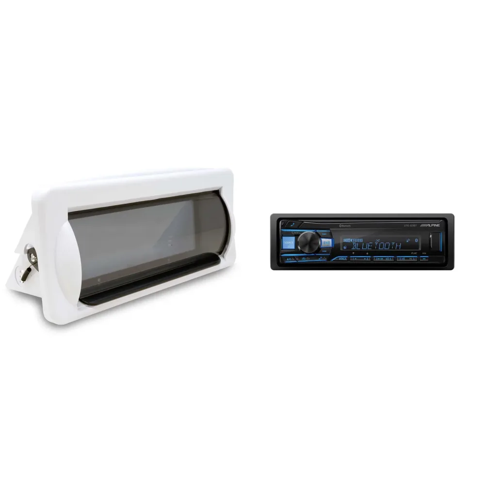 Audio bluetooth wireless white