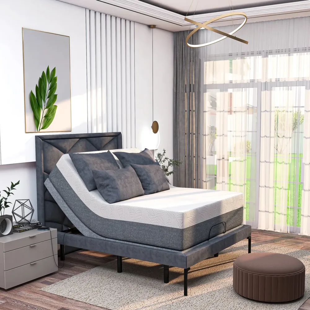 Bed Frame 12" adjustable 6"