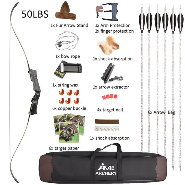 Archery 57 inch 20-55 pound 1.13 kg