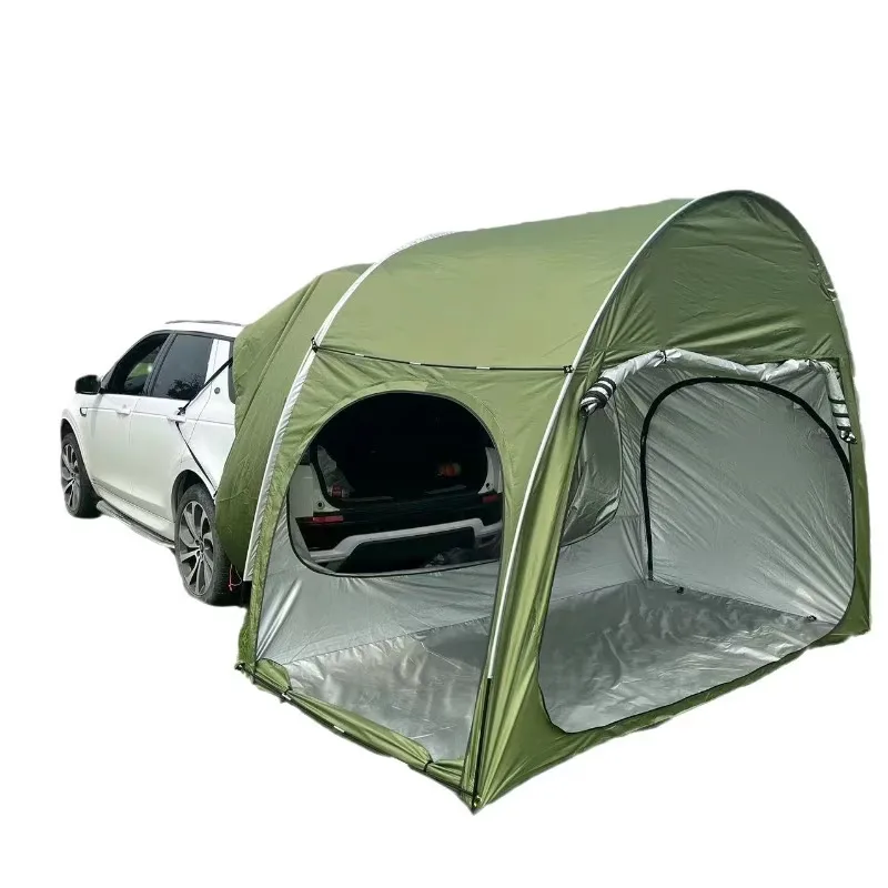 Car green silver 82.7 inch