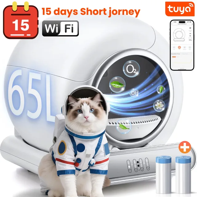 Automatic Litter white 18 lbs 8kg