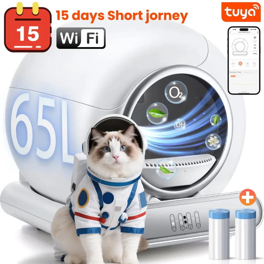 Automatic Litter white 18 lbs 8kg