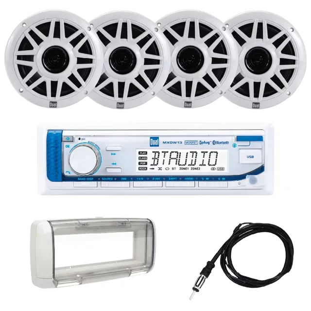 Speaker 6.5" bluetooth white