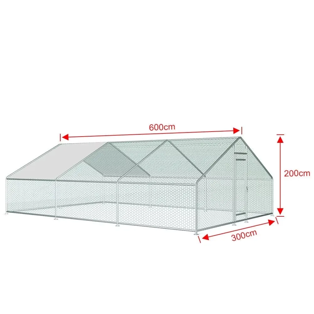 Chicken Coop 6.56 ft 4.92 ft waterproof