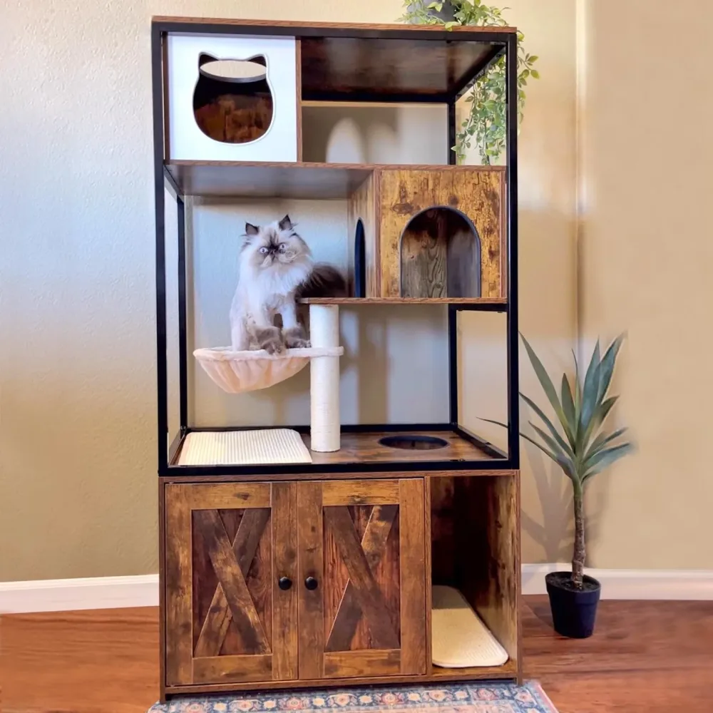Cat Litter brown 0 in 1.0 in