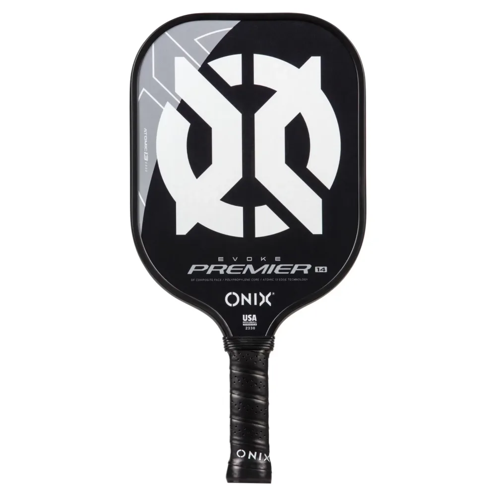 Pickleball Paddle black 7.8-8.2 oz white