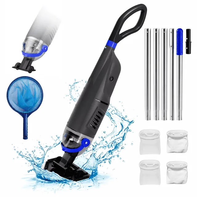 Pool Cleaner 116in rechargeable gray