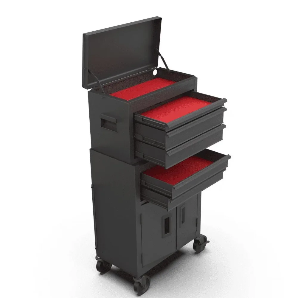 Tool Chest 300 lb black 50 lb