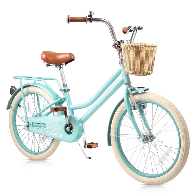 Girls Bike 20 inch adjustable green
