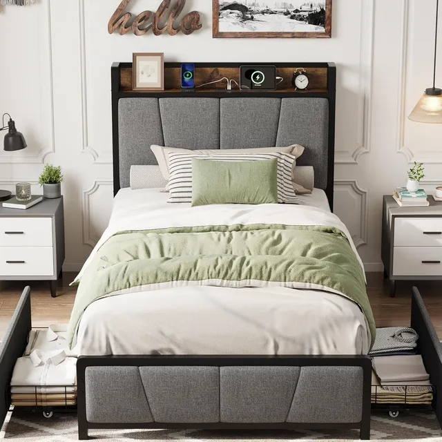 Bed Frame 800lbs 10.6" 81.5"