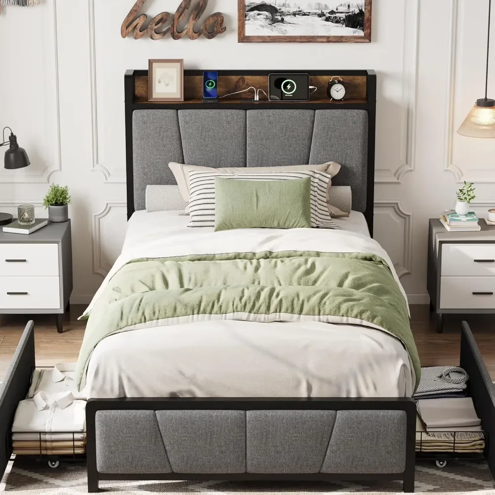Bed Frame 800lbs 10.6" 81.5"