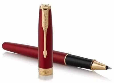 Rollerball Pen red black