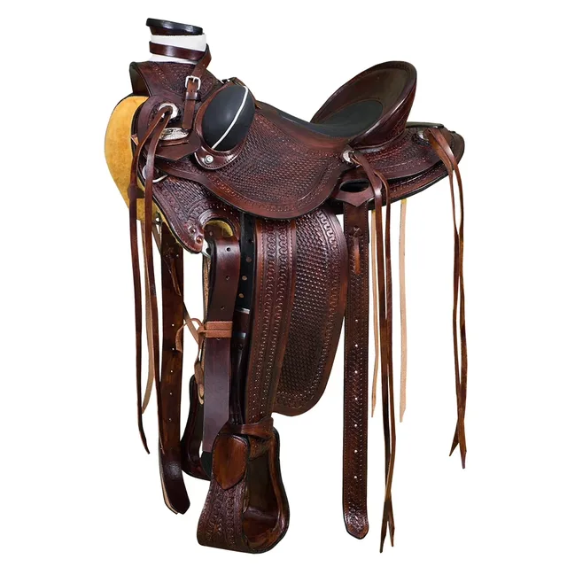 Horse Saddle 15 in 15" brown