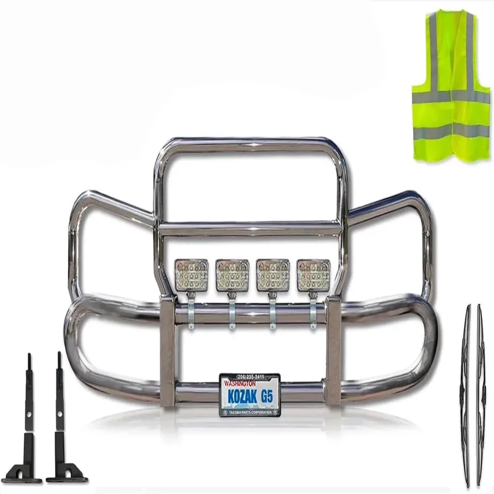 Bumper Guard silver 6" 22"