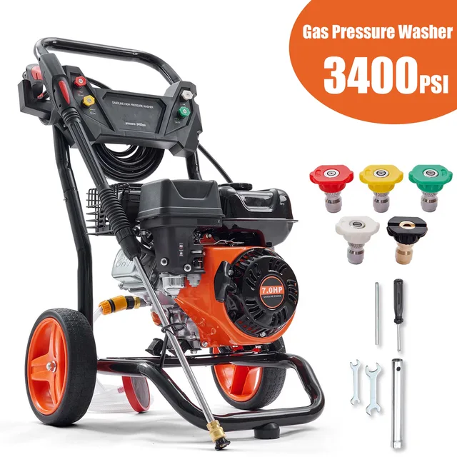 Pressure Washer adjustable 2.6 gallons 12.55mm