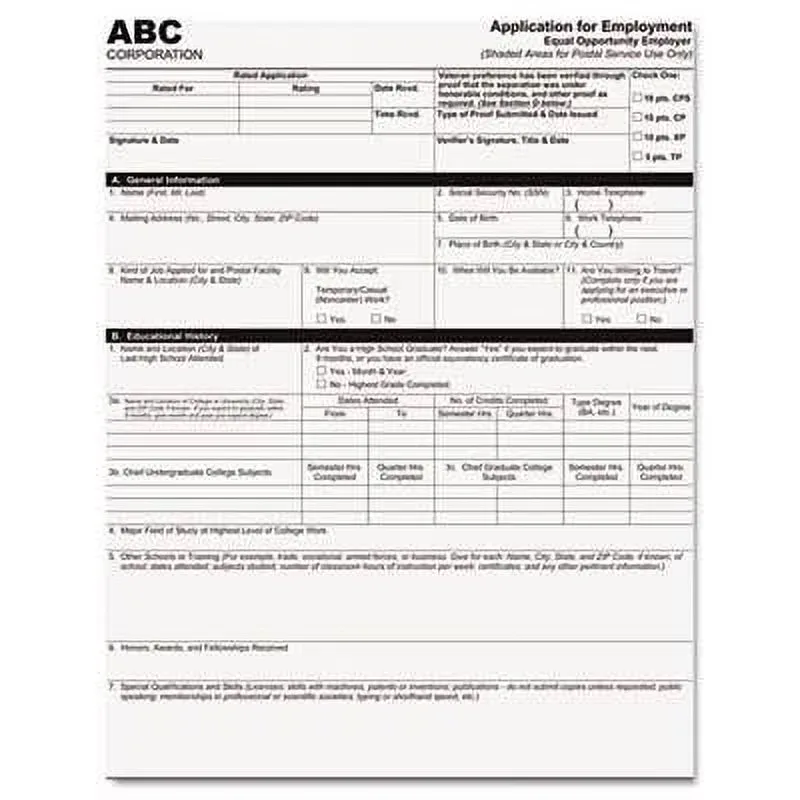 Carbonless Paper white 2" 11"