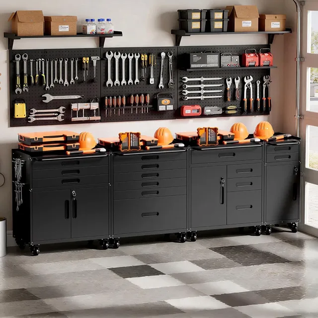 Storage Cabinet heavy-duty locking adjustable
