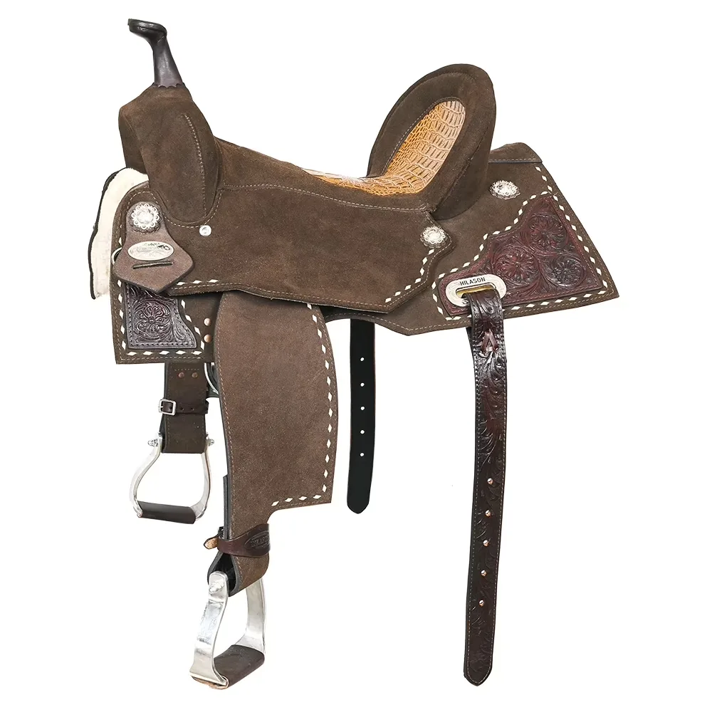 Leather Saddle 16 in brown 16"