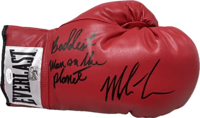 Leather Boxing red