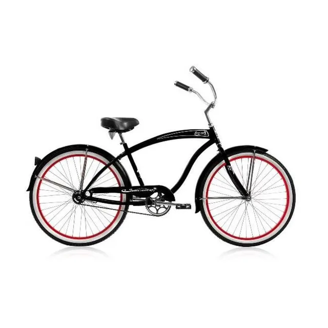 Coaster Brake 26" red black