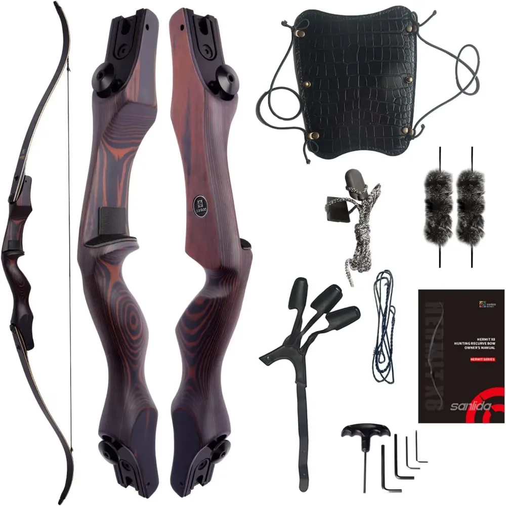 Recurve Bow 60 inch 25-60lbs 40lbs