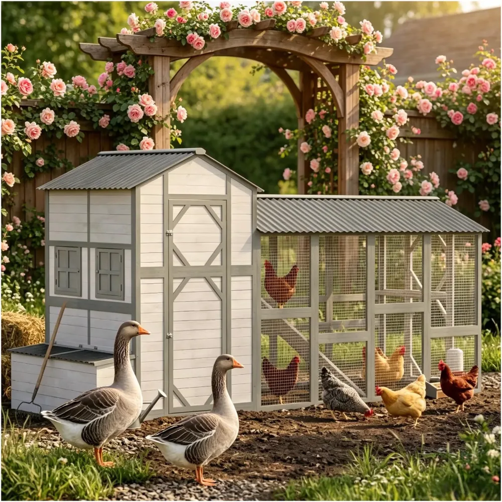 Chicken Coop gray