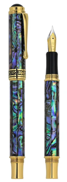 Fountain Pen green black red