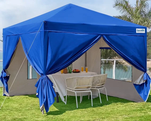 Canopy Tent 10' waterproof blue