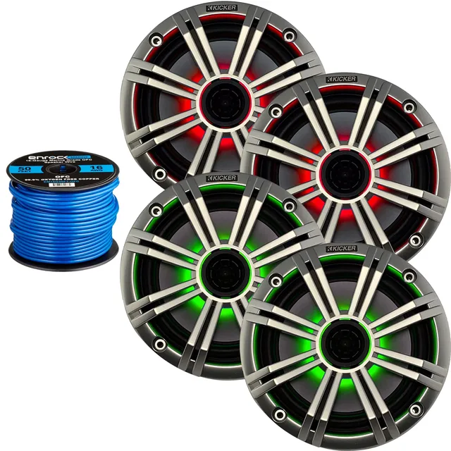 Gauge Speaker 2 pairs 6.5" 195w