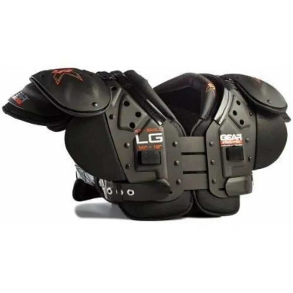 Football Shoulder 5" 0.5 lbs black