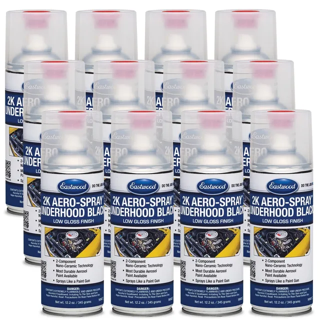 Spray Paint 12 pack black 12 ounces