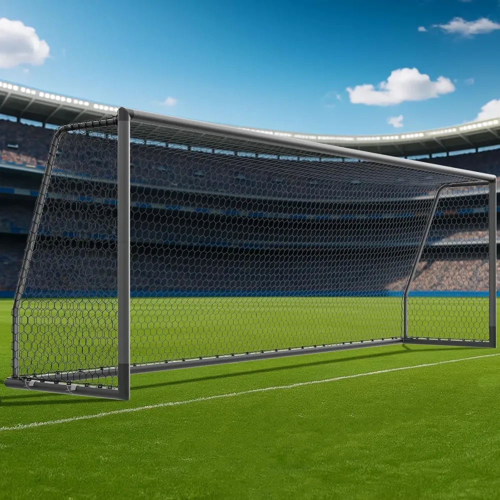Soccer Goal 66mm 12 ft heavy-duty