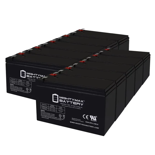 Battery 12v 10 pack 12 volt