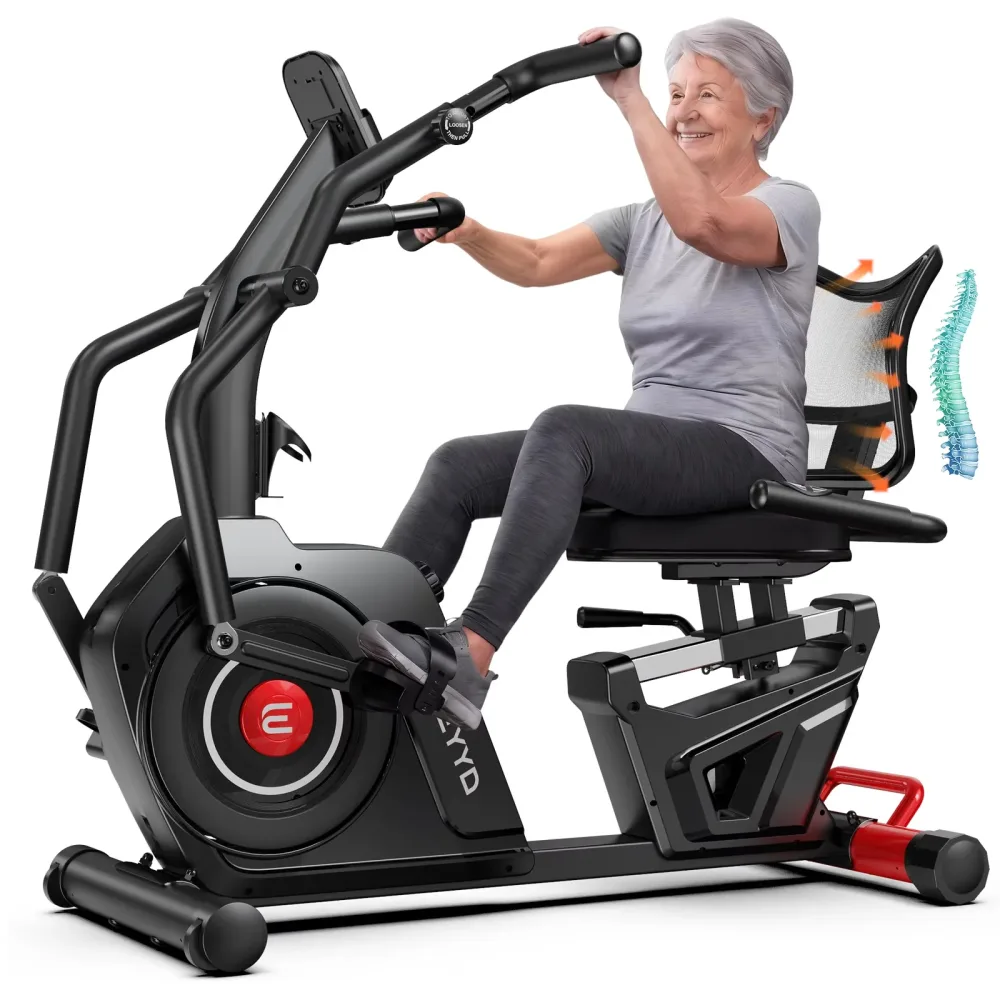 Exercise Bike 450 lbs bluetooth 41.34 inches