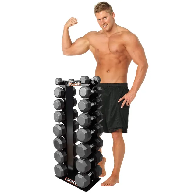 Dumbbell Rack 8 pair 2-40 lb 8"