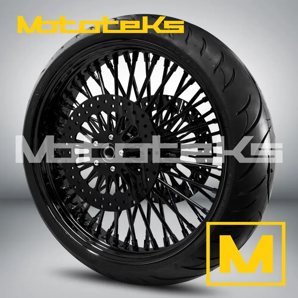 Wheel black white