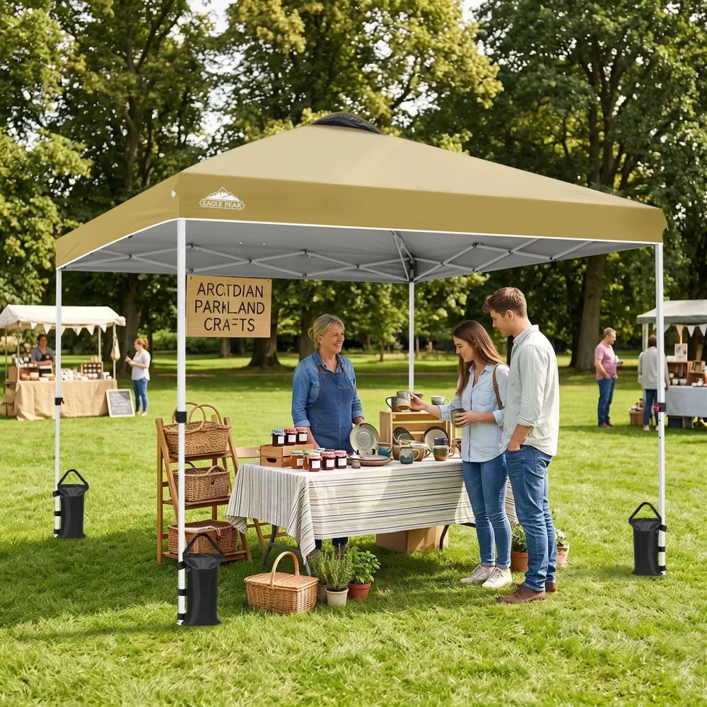 Canopy 10 ft beige locking