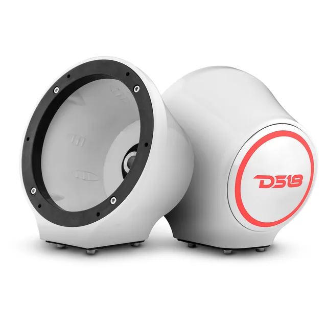 Speaker 6.5" white led