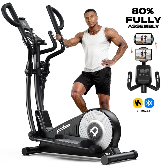 Elliptical Machine 400lbs 17inch blue
